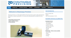 Desktop Screenshot of chaut-prec.com