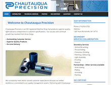 Tablet Screenshot of chaut-prec.com